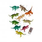 Dinosaurier Lichterkette mit 10 Dinos 