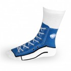 Sneaker Socken blau - Silly Socks Sneakers Turnschuhe