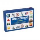 Reisen Emoticon Quiz Gesellschaftsspiel mit 56 verschiedenen Karten 
