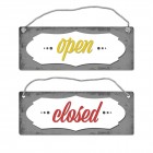 open oder closed Wendeschild mit Kordel