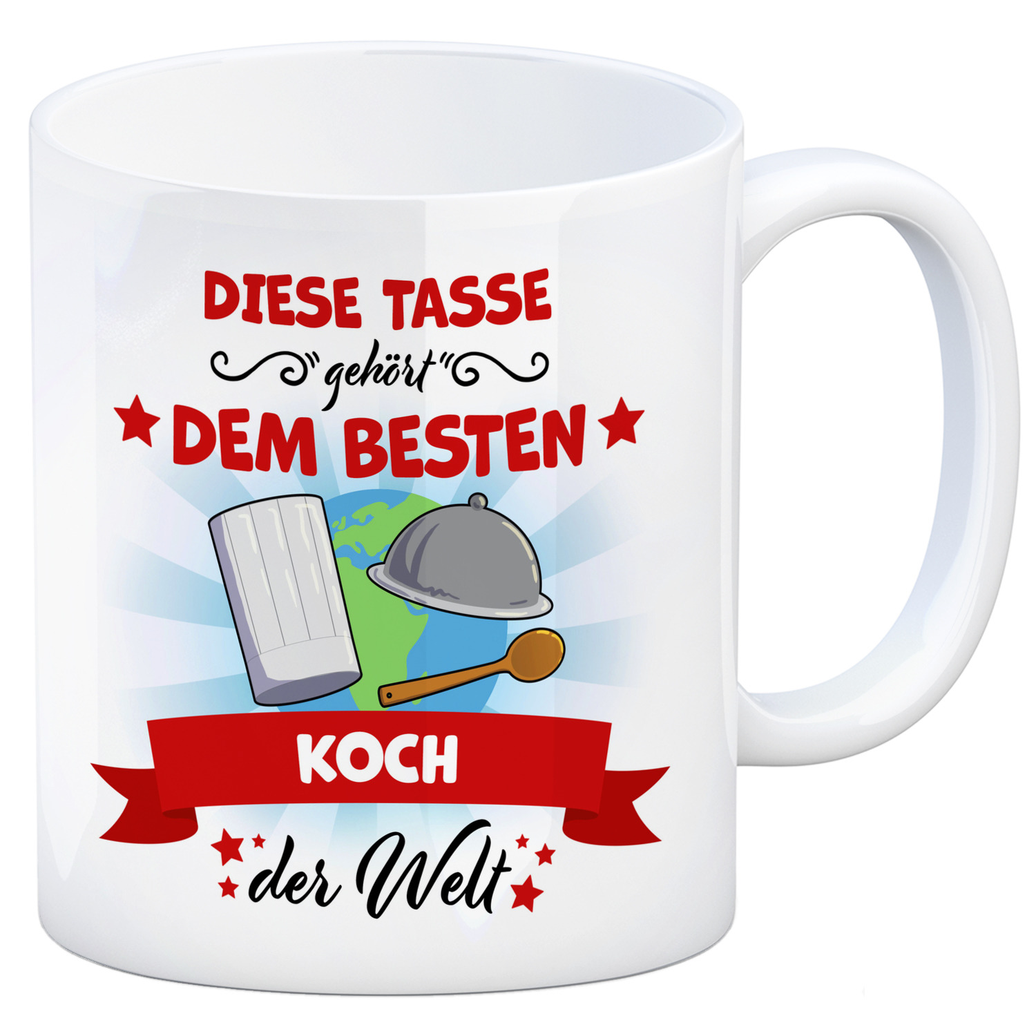 Bester Koch der Welt Kaffeebecher bei trendaffe.de