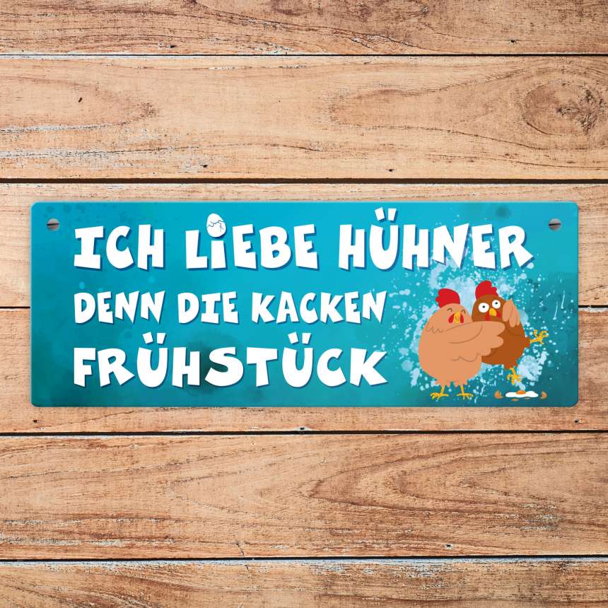 Stilvolle Ich Liebe Hühner Die Kacken Frühstück Ebenbild