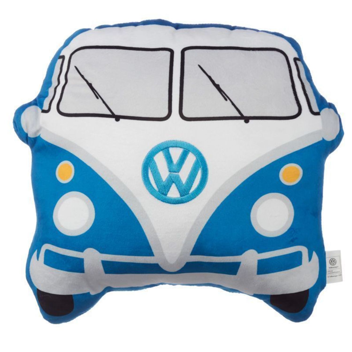 Kissen Volkswagen VW T1 Bus in blau Dekokissen Volkswagen VW Bulli T1 Camper 