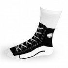 Sneaker Socken schwarz - Silly Socks Sneakers Turnschuhe